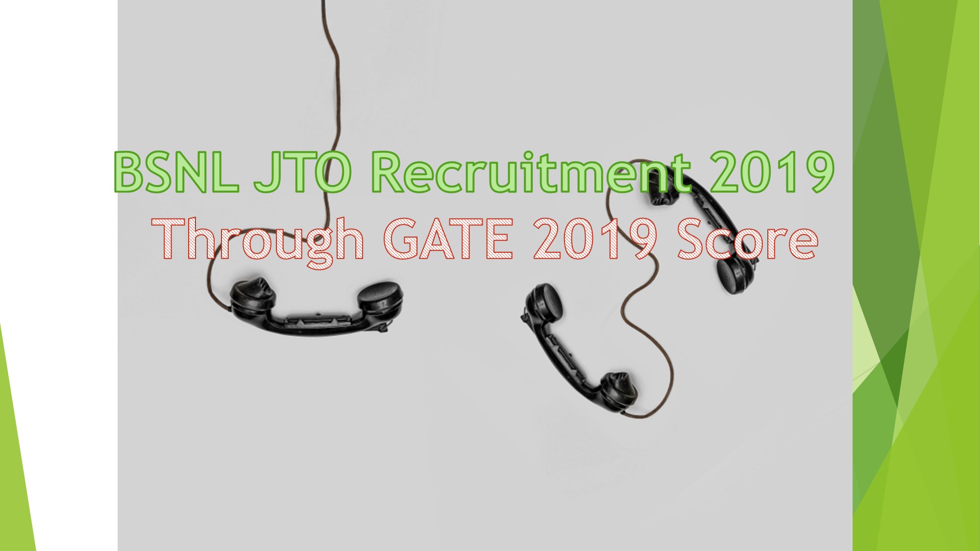 BSNL JTO 2018 Recruitment
