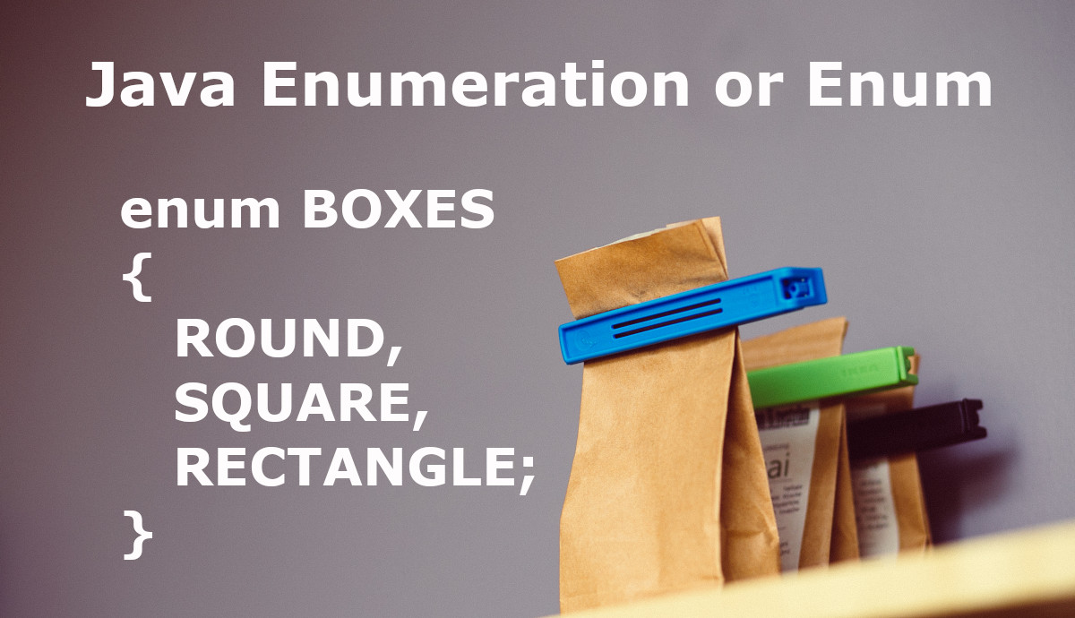 Java Enumeration Or Enum Example Tutorial ExamTray