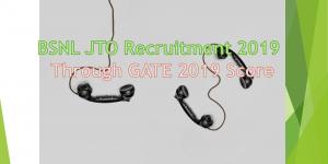 BSNL JTO 2018 Recruitment